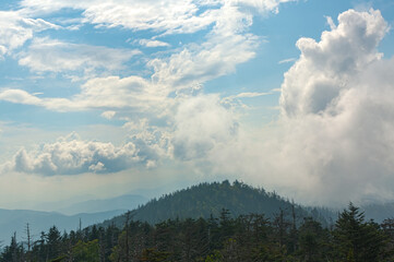 Smoky Mountains Scenic Landscape