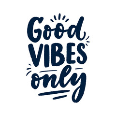 Positive lettering slogan in modern style. Element for posters, prints and fashion design. Hand drawn calligraphy quote. Vector illustration.