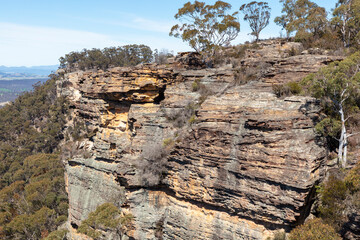 Hassans Walls in the Central Tablelands in regional Australia