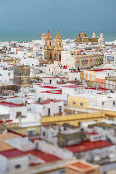 Roofs of Cadiz old city