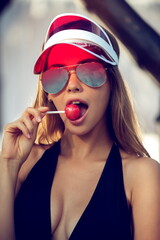 Fototapeta premium Beautiful girl