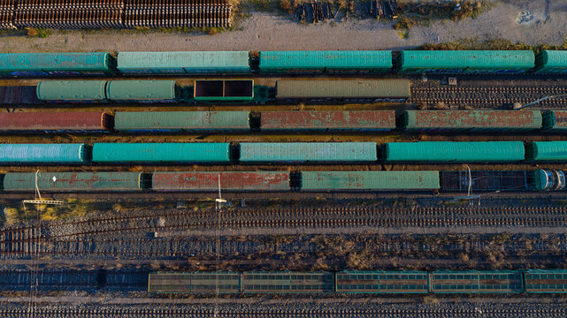 Railway and old trains