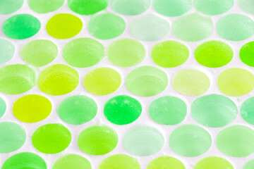 Colorful and multicolored honeycomb form background, yellow and green colors gradient