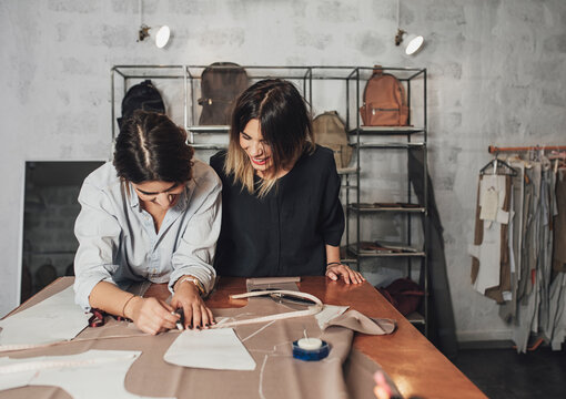 Women Tailors Working Together