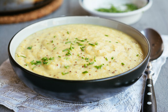 Celery Root Mustard Soup