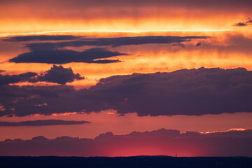 Lichtstimmung bei Sonnenuntergang