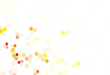 Light Yellow vector layout with circle shapes.