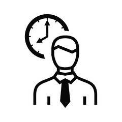 global businessman icon - communication Icon
