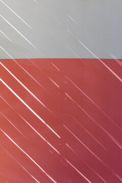 Blinds Shade on Pink Wall