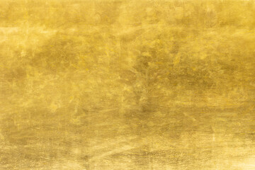 Gold abstract background or texture smooth and gradients shadow. Soft focus