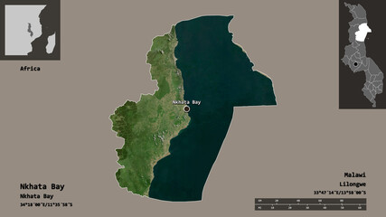 Nkhata Bay, district of Malawi,. Previews. Satellite
