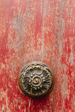 Fancy Door Knob On Door