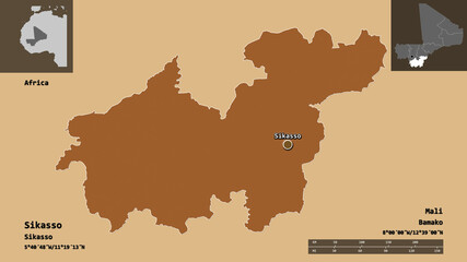 Sikasso, region of Mali,. Previews. Pattern
