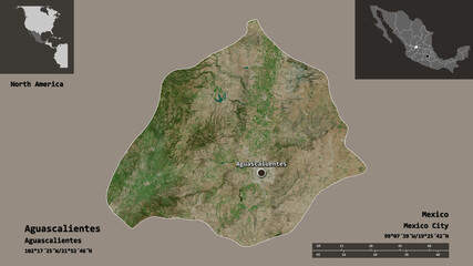 Aguascalientes, state of Mexico,. Previews. Satellite