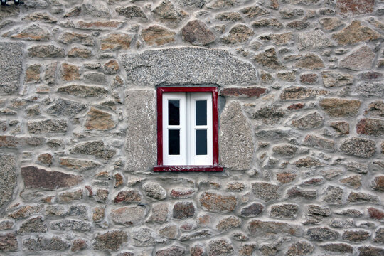 Window in Portuguese Countriside