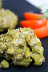 Peas balls full of protein