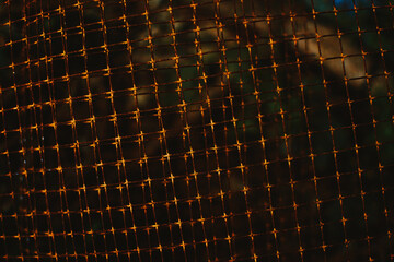 Obraz premium Old and rusty wire mesh texture or background.