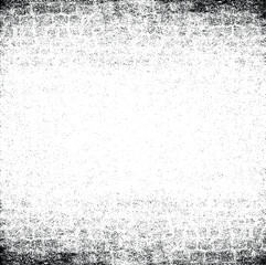 Scratched Frame. Grunge Urban Background Texture Vector. Dust Overlay. Distressed Grainy Grungy Framing Effect. Distressed Backdrop Vector Illustration. EPS 10.