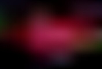 Dark Red, Yellow vector blurred bright texture.
