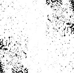 Rough black and white texture vector. Distressed overlay texture. Grunge background. Abstract textured effect. Vector Illustration. Black isolated on white background. EPS10