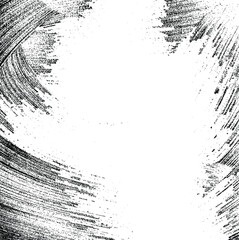 Scratched Frame. Grunge Urban Background Texture Vector. Dust Overlay. Distressed Grainy Grungy Framing Effect. Distressed Backdrop Vector Illustration. EPS 10.