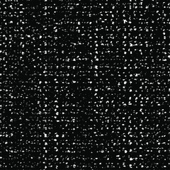 Small uneven spots and particles of debris. Abstract vector texture. Distressed uneven background. Grunge texture overlay with fine grains isolated on white background. Vector illustration. EPS10.