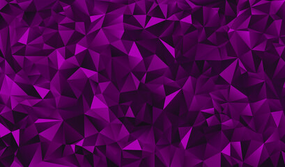 Purple polygonal background. Vector illustration.