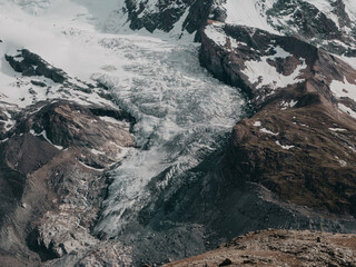 Gletscher Schweiz Zermatt Matterhon Gornergletscher