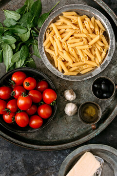 Pasta ingredients