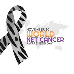 World Net Cancer Awareness Day Vector Illustration.  Suitable for greeting card, poster and banner.