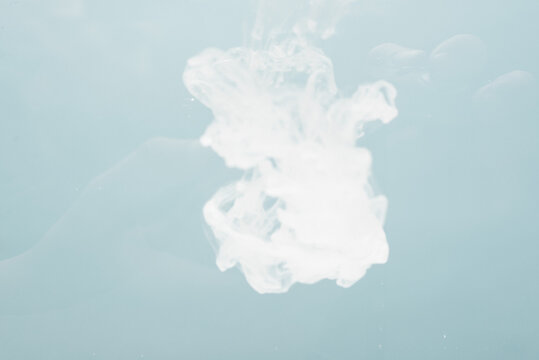 White ink in water