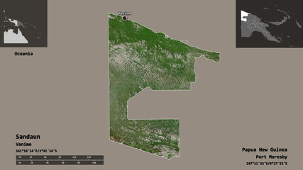 Sandaun, province of Papua New Guinea,. Previews. Satellite