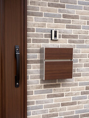 戸建て住宅の玄関　