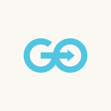 G logo initial GO logo vector illustration