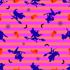 striped background halloween themed seamless background