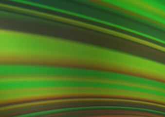 Light Green vector blurred shine abstract template. Creative illustration in halftone style with gradient. Brand new style for your business design.