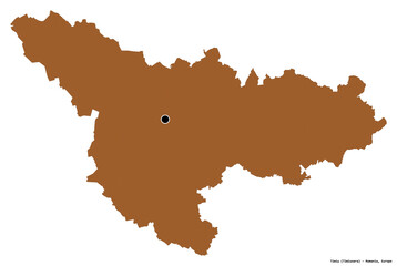 Fototapeta na wymiar Timis, county of Romania, on white. Pattern