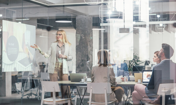 Businesspeople on Meeting