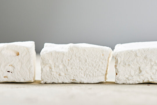 Close up of Homemade Marshmallows