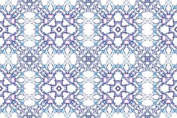Vintage Crocodile Pattern. Hand Drawn Background. Damaged Lizard Silhouette. Solid Predator Ornament. Modern Retro Illustration. White, Blue and Pink Seamless Crocodile Pattern.  