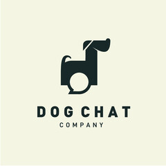 dog logo animal pet vector icon illustrations