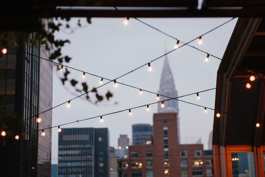 Lights + The Empire State Building