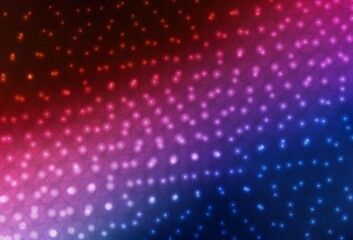 Dark Blue, Red vector background with spots.