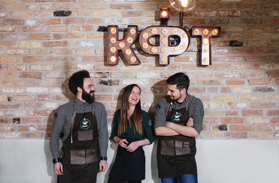 Portrait of Group of Bartenders