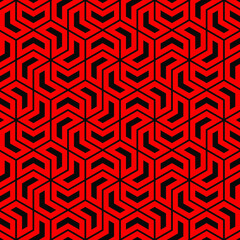 
Hexagonal art deco pattern background.