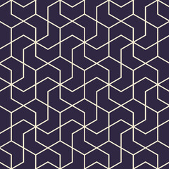 
Hexagonal art deco pattern background.
