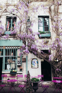 Cute Cafe in Paris, France