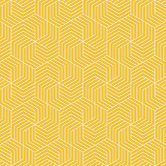 
Hexagonal art deco pattern background.