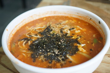 장칼국수