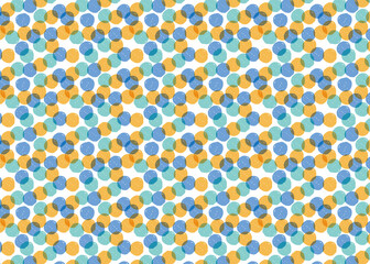 seamless pattern　background　透けたドット柄